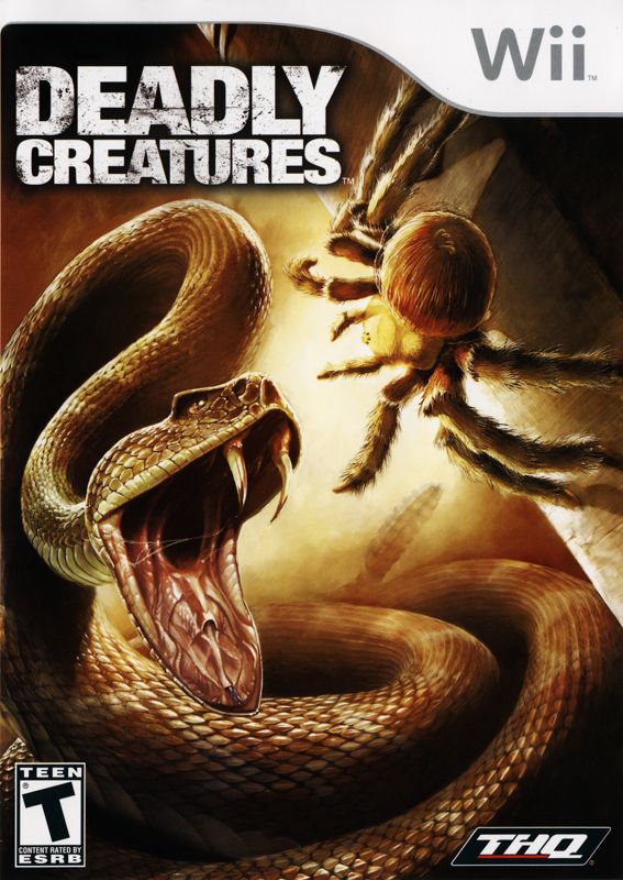 Deadly Creatures box art for Wii